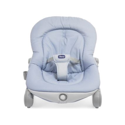 Chicco - Skråstol med vibration med melodi BALLOON Dots 2xAA + 1xLR20 blå