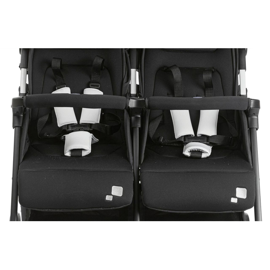 Chicco - Søskendevogn OHLALA TWIN Black Nat sort
