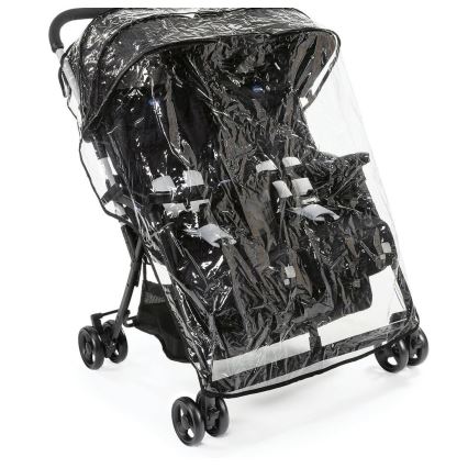 Chicco - Søskendevogn OHLALA TWIN Black Nat sort