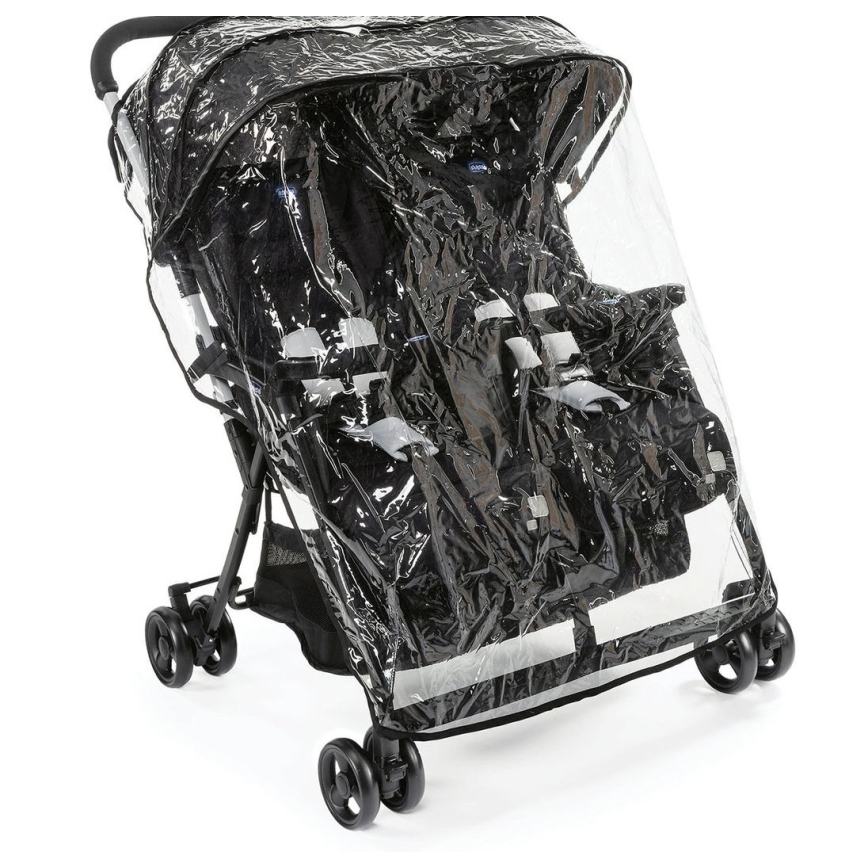 Chicco - Søskendevogn OHLALA TWIN Black Nat sort