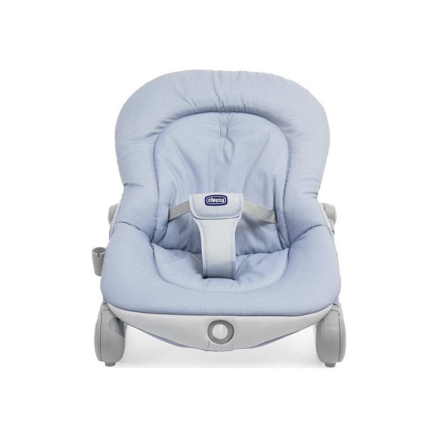 Chicco - Vibrerende babysæde med melodi BALLOON Dots 2xAA + 1xLR20 blå