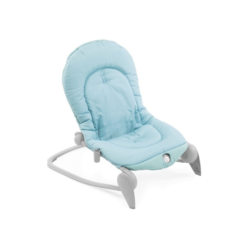 Chicco - Vibrerende vippestol med melodi BALLOON Froggy 2xAA + 1xLR20 blå