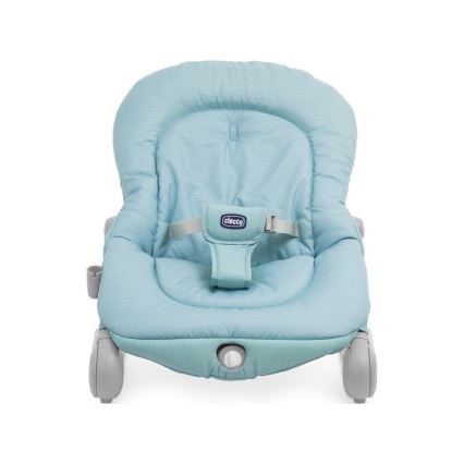 Chicco - Vibrerende vippestol med melodi BALLOON Froggy 2xAA + 1xLR20 blå