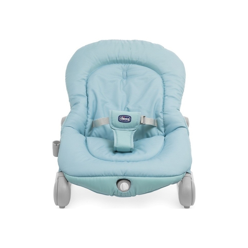 Chicco - Vibrerende vippestol med melodi BALLOON Froggy 2xAA + 1xLR20 blå
