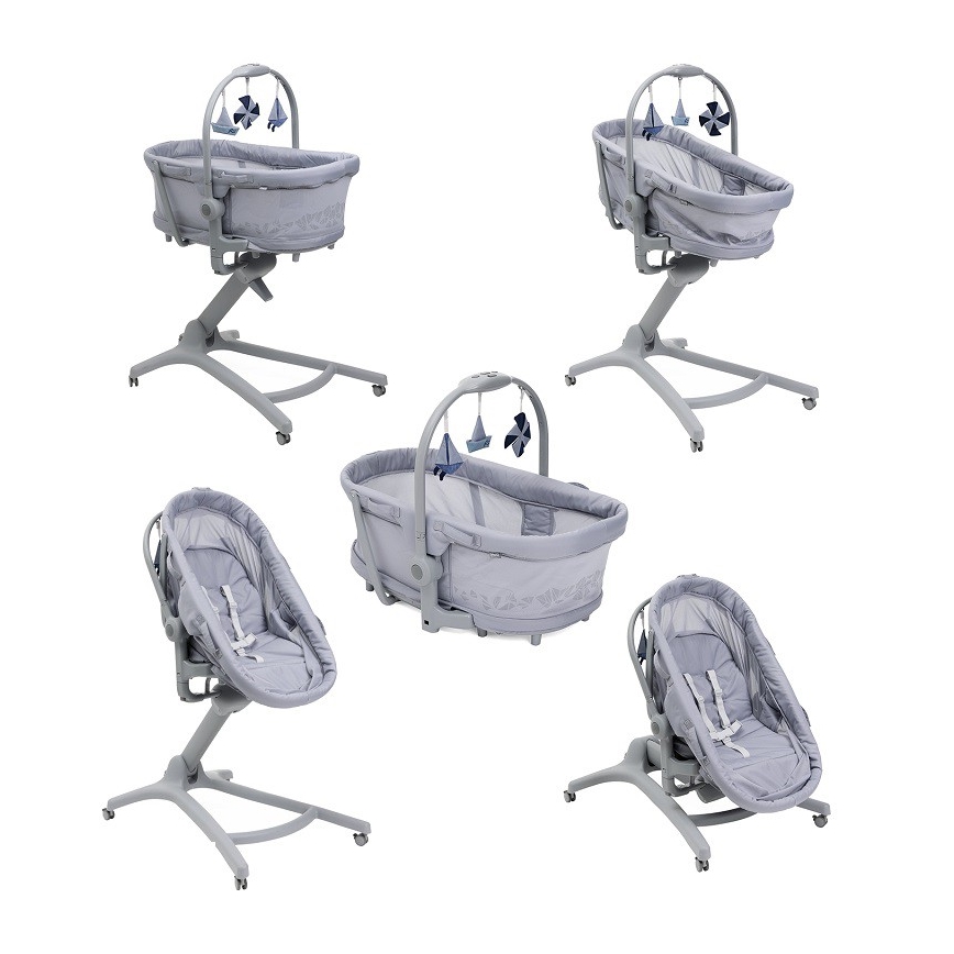 Chicco - Vugge 5-i-1 BABY HUG PRO grå