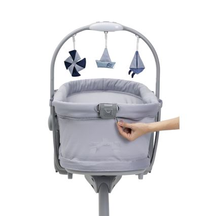 Chicco - Vugge 5-i-1 BABY HUG PRO grå