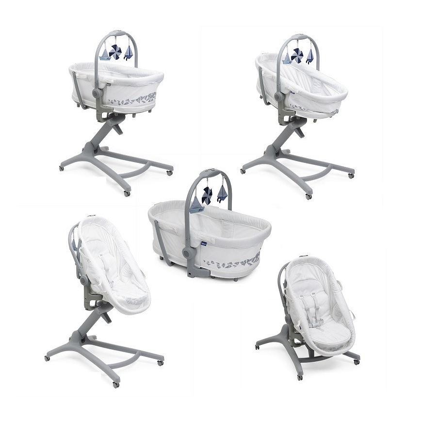 Chicco - Vugge 5-i-1 BABY HUG PRO hvid