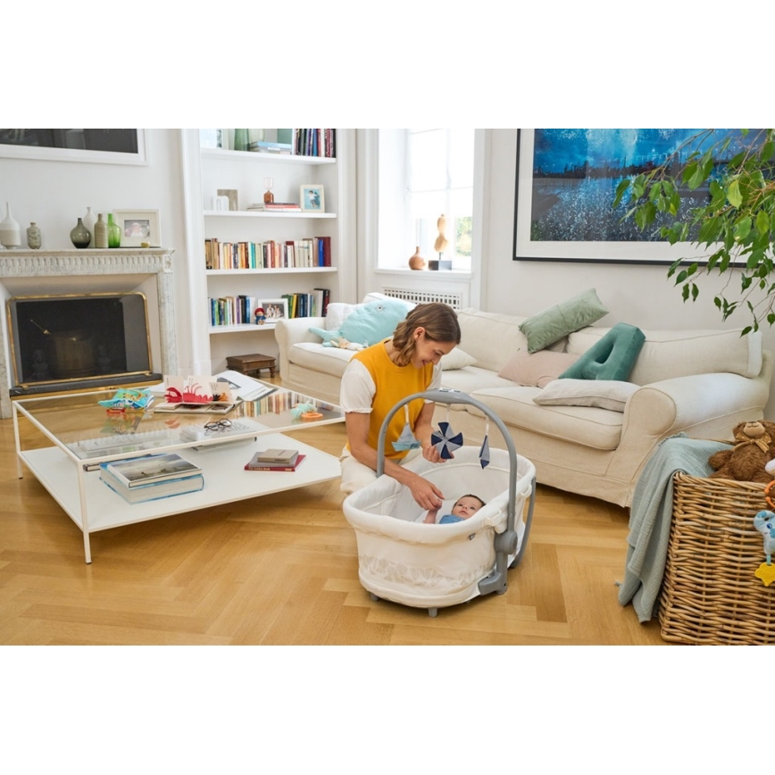 Chicco - Vugge 5-i-1 BABY HUG PRO hvid