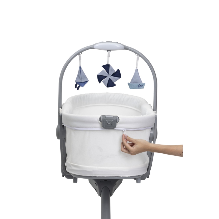 Chicco - Vugge 5-i-1 BABY HUG PRO hvid