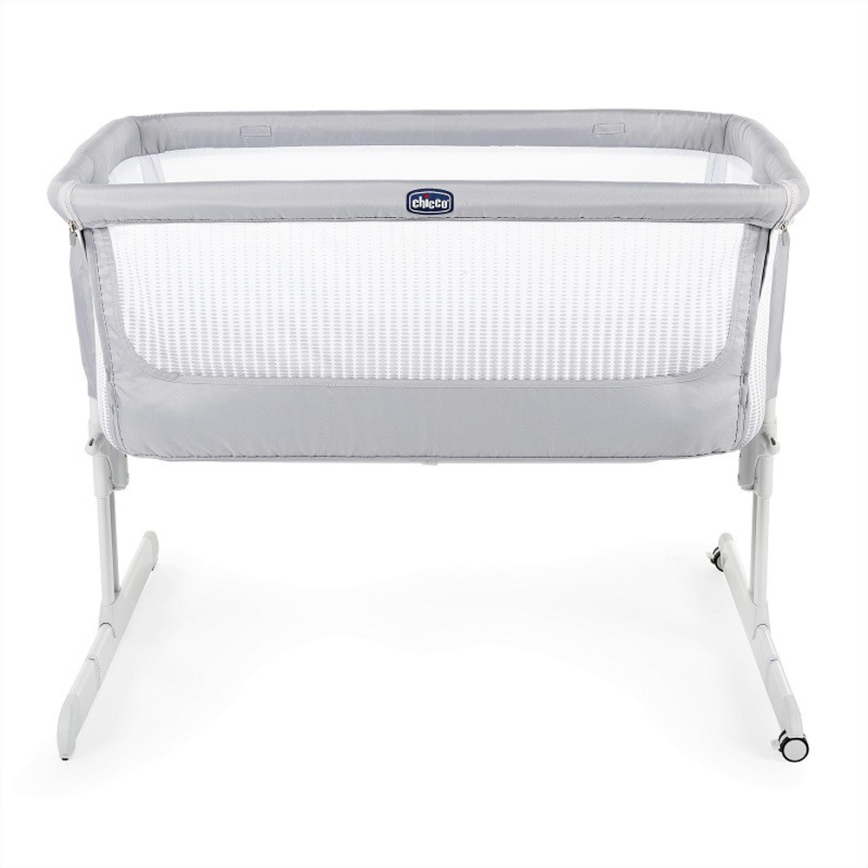Chicco - Vugge NEXT2ME AIR lysegrå