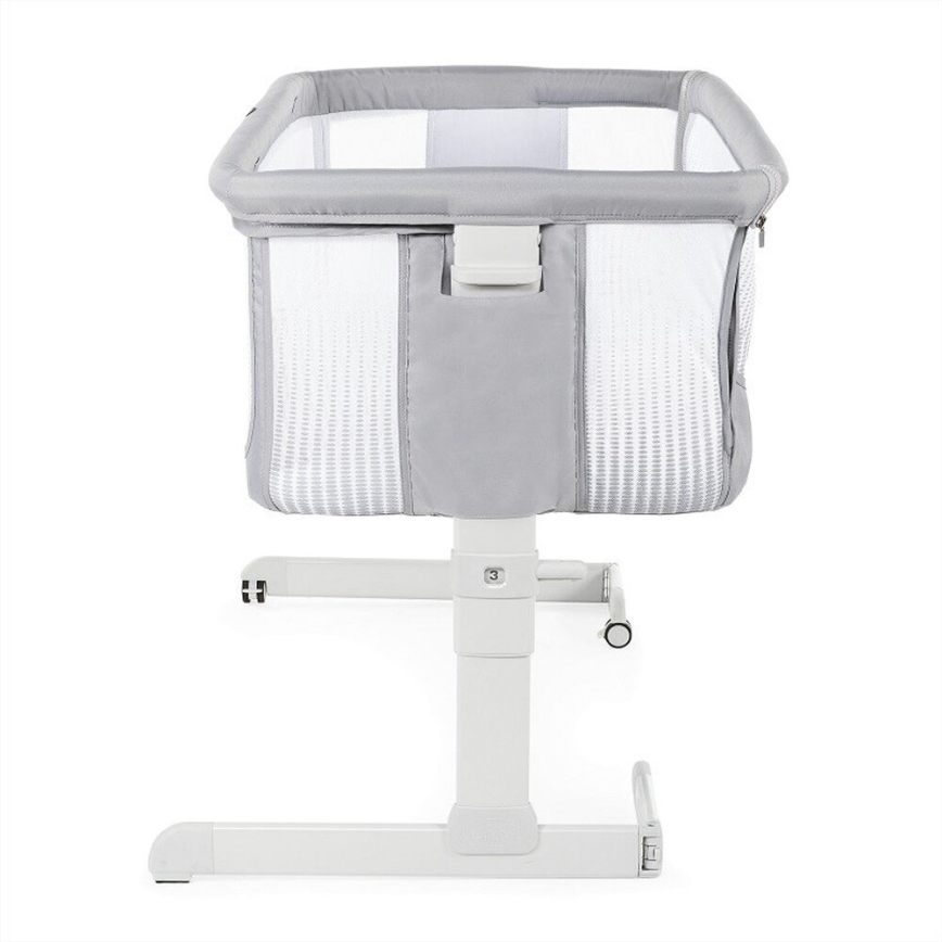 Chicco - Vugge NEXT2ME AIR lysegrå