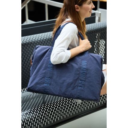 Childhome - Pusletaske MOMMY BAG blå