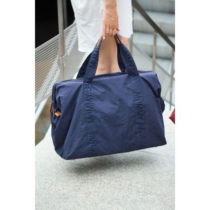 Childhome - Pusletaske MOMMY BAG blå