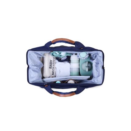 Childhome - Pusletaske MOMMY BAG blå