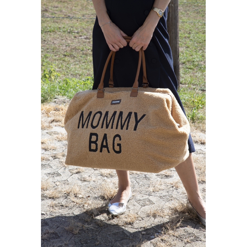 Childhome - Pusletaske MOMMY BAG brun