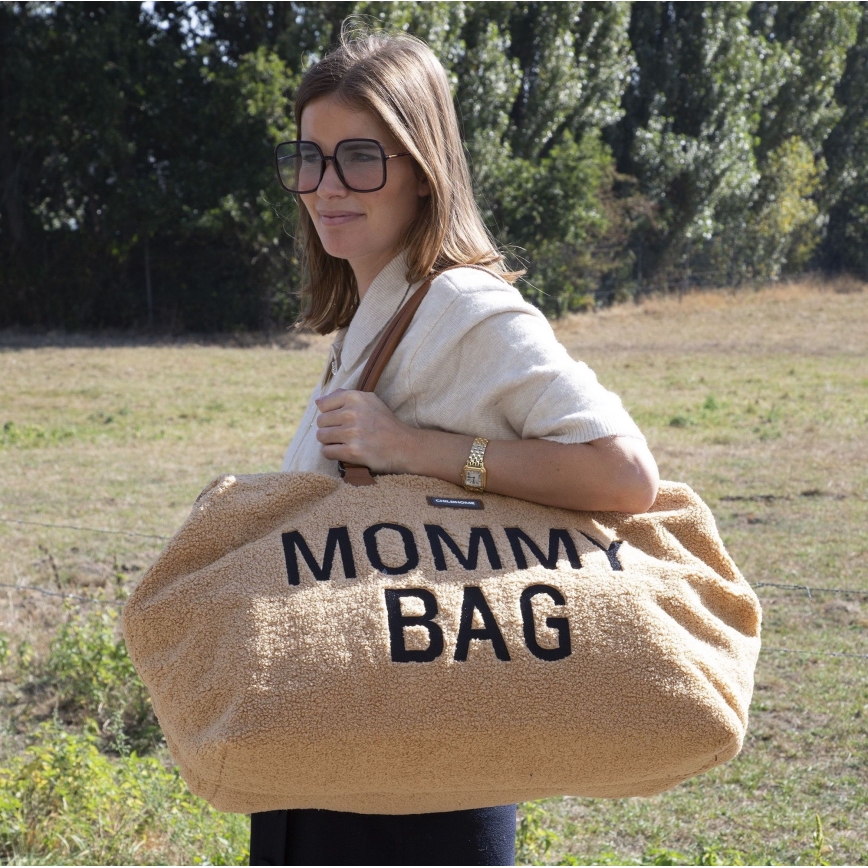 Childhome - Pusletaske MOMMY BAG brun