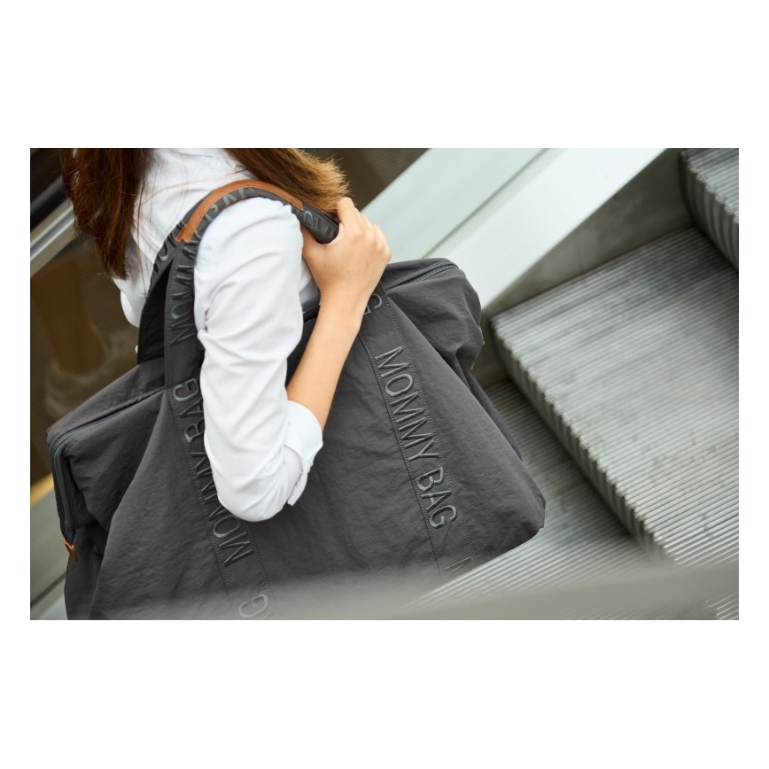 Childhome - Pusletaske MOMMY BAG grå