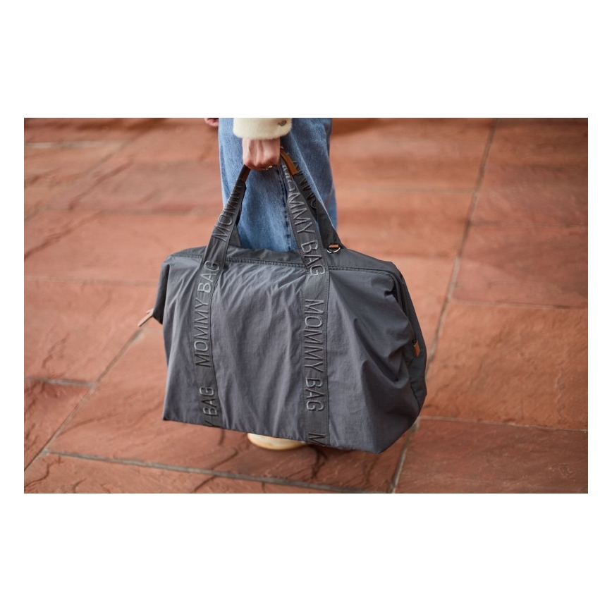 Childhome - Pusletaske MOMMY BAG grå