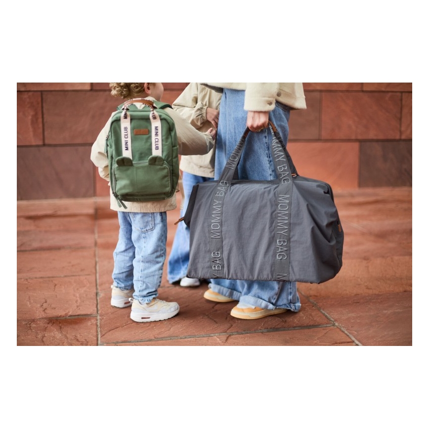Childhome - Pusletaske MOMMY BAG grå