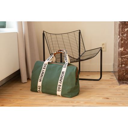 Childhome - Pusletaske MOMMY BAG grøn