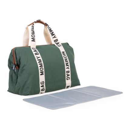 Childhome - Pusletaske MOMMY BAG grøn
