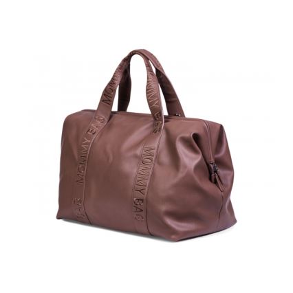 Childhome - Pusletaske MOMMY BAG LEATHER brun