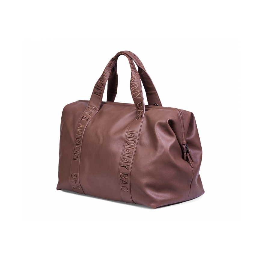 Childhome - Pusletaske MOMMY BAG LEATHER brun