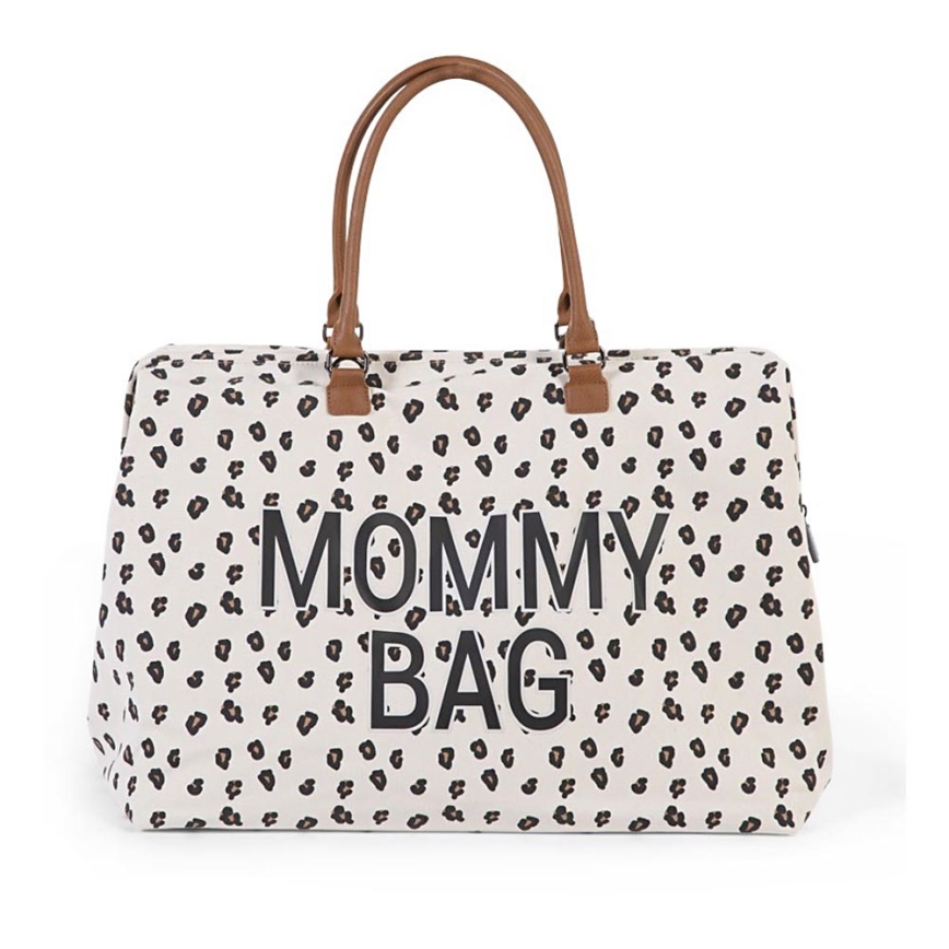 Childhome - Pusletaske MOMMY BAG leopard