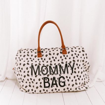 Childhome - Pusletaske MOMMY BAG leopard