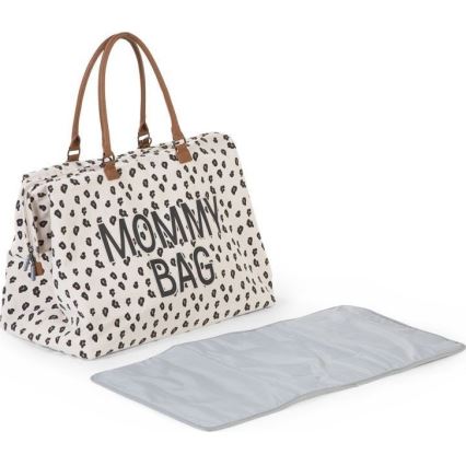 Childhome - Pusletaske MOMMY BAG leopard