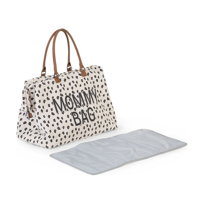 Childhome - Pusletaske MOMMY BAG leopard