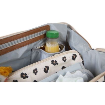 Childhome - Pusletaske MOMMY BAG leopard