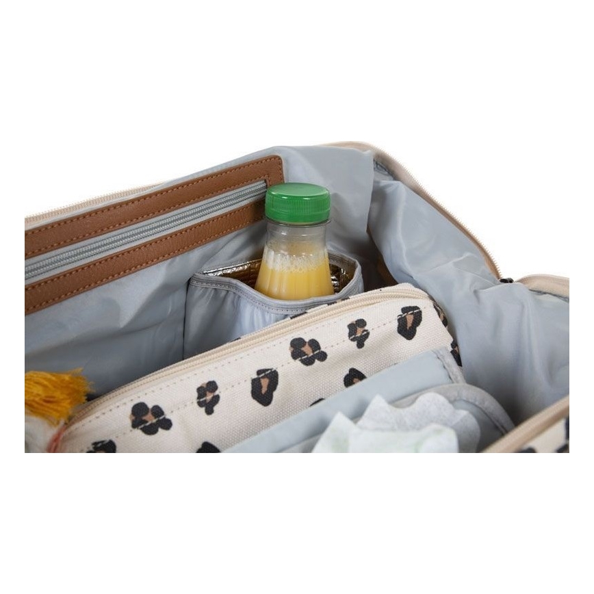 Childhome - Pusletaske MOMMY BAG leopard