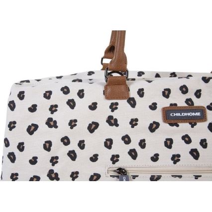 Childhome - Pusletaske MOMMY BAG leopard