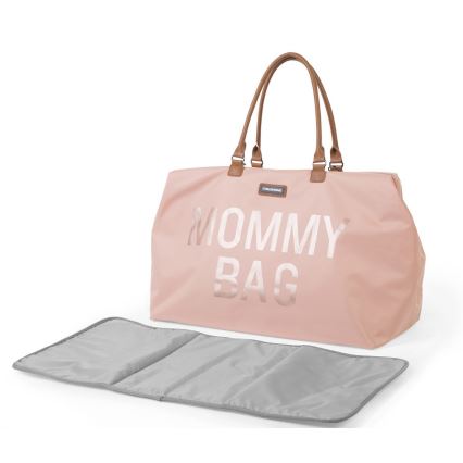 Childhome - Pusletaske MOMMY BAG lyserød