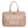 Childhome - Pusletaske MOMMY BAG PUFFERED beige