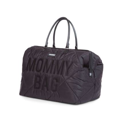 Childhome - Pusletaske MOMMY BAG PUFFERED sort