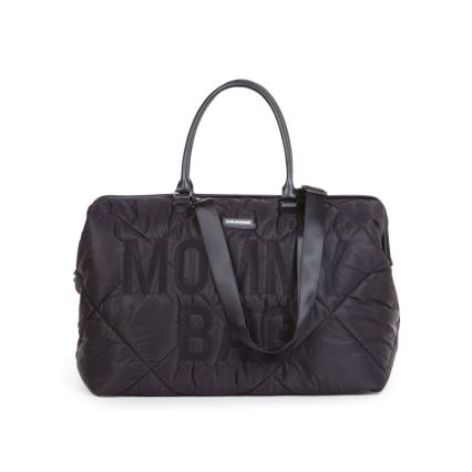 Childhome - Pusletaske MOMMY BAG PUFFERED sort