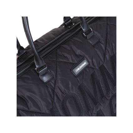 Childhome - Pusletaske MOMMY BAG PUFFERED sort