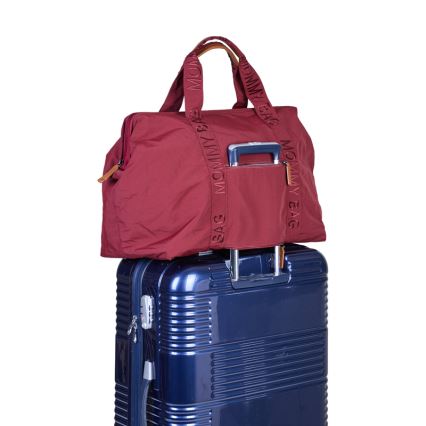 Childhome - Pusletaske MOMMY BAG rød