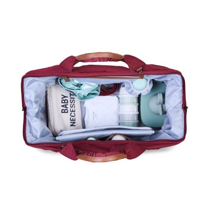 Childhome - Pusletaske MOMMY BAG rød