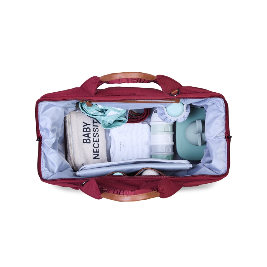 Childhome - Pusletaske MOMMY BAG rød