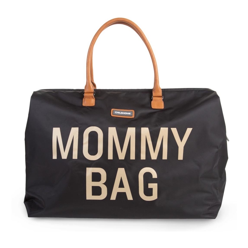 Childhome - Pusletaske MOMMY BAG sort