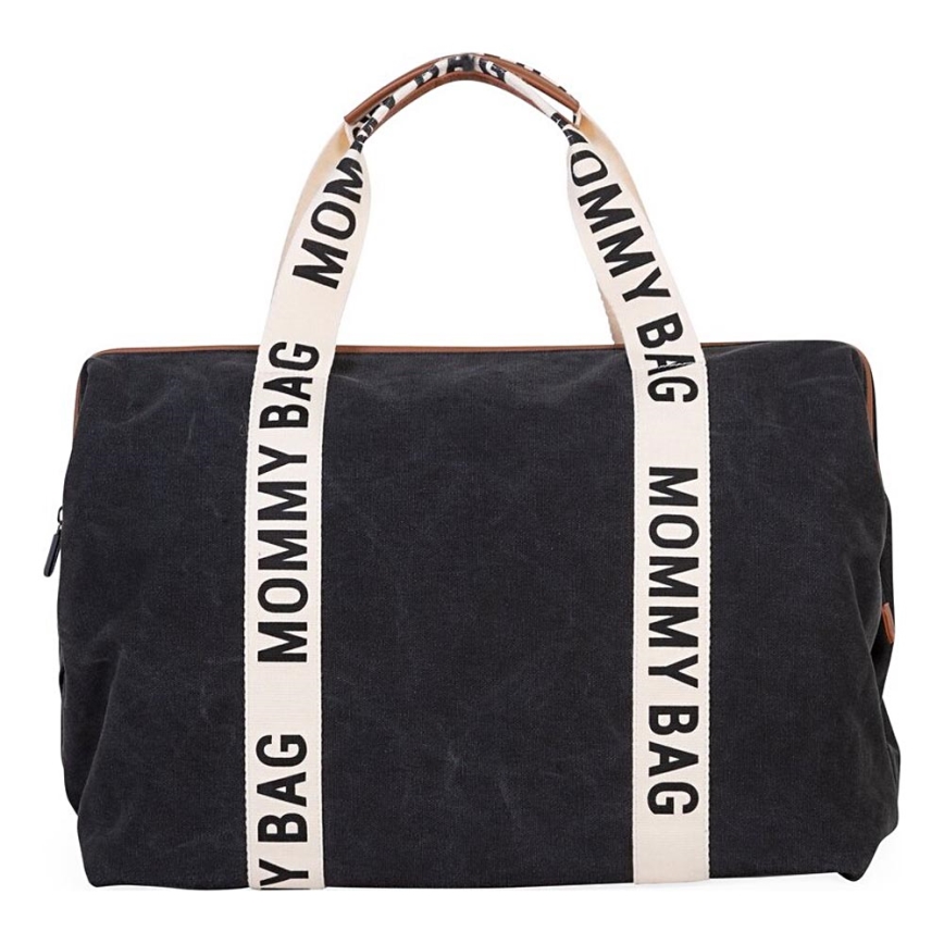 Childhome - Pusletaske MOMMY BAG sort