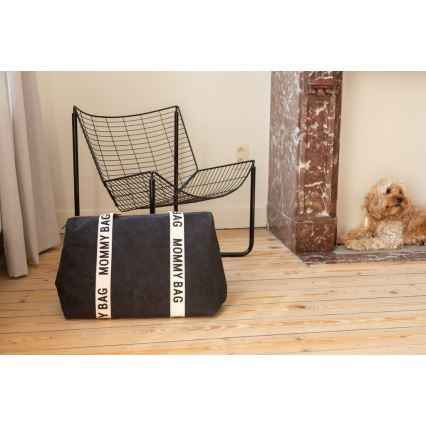 Childhome - Pusletaske MOMMY BAG sort