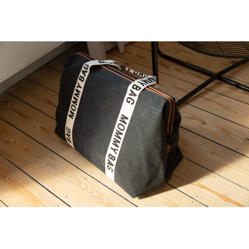 Childhome - Pusletaske MOMMY BAG sort
