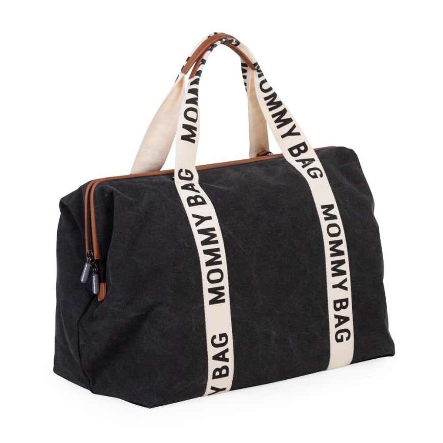 Childhome - Pusletaske MOMMY BAG sort