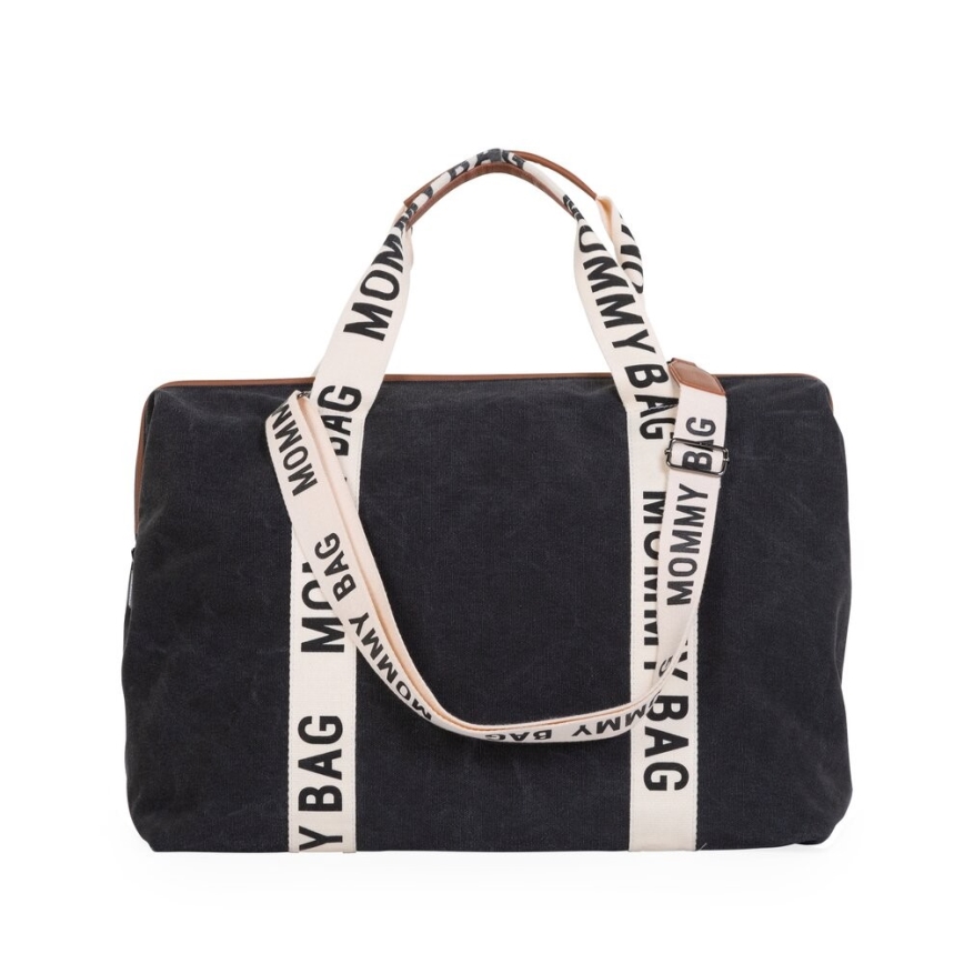 Childhome - Pusletaske MOMMY BAG sort