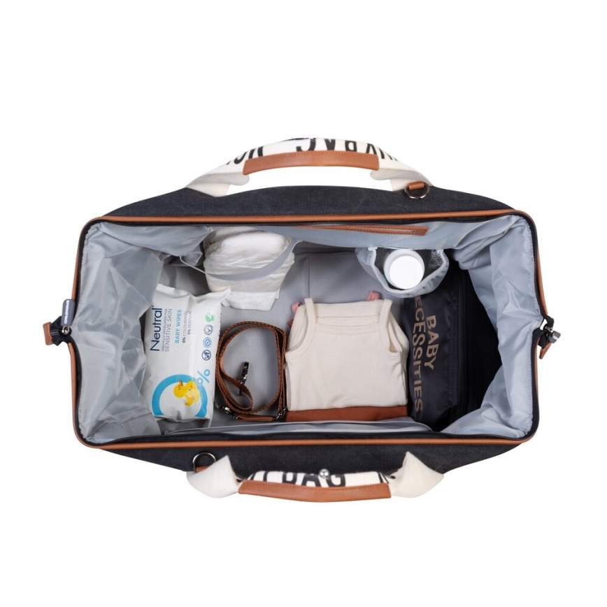 Childhome - Pusletaske MOMMY BAG sort