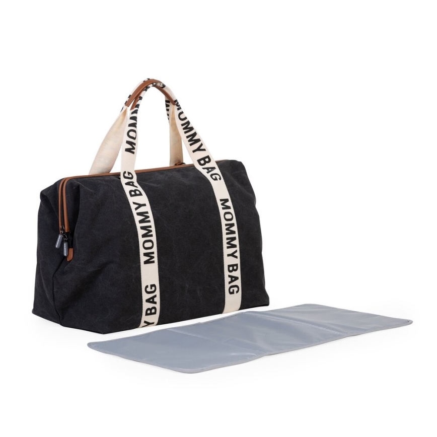 Childhome - Pusletaske MOMMY BAG sort